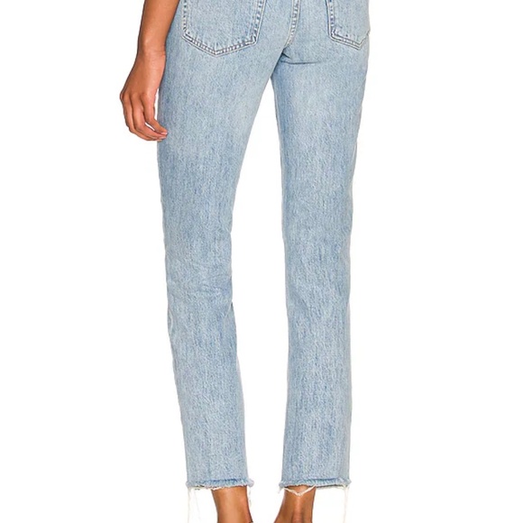 GRLFRND Karolina Petite High Rise Straight Crop in Point Loma - Picture 4 of 10